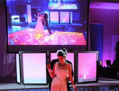 LED display walls for wedding in Bhopal - Utsav Marriage Garden