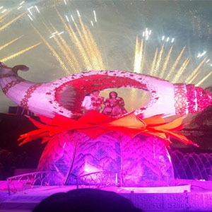 Best venue for Varmala Ceremony in Bhopal - Utsav Marriage Garden