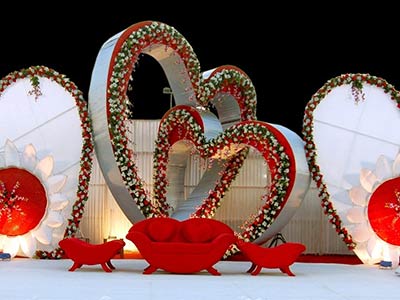Best venue for Varmala Ceremony in Bhopal - Utsav Marriage Garden