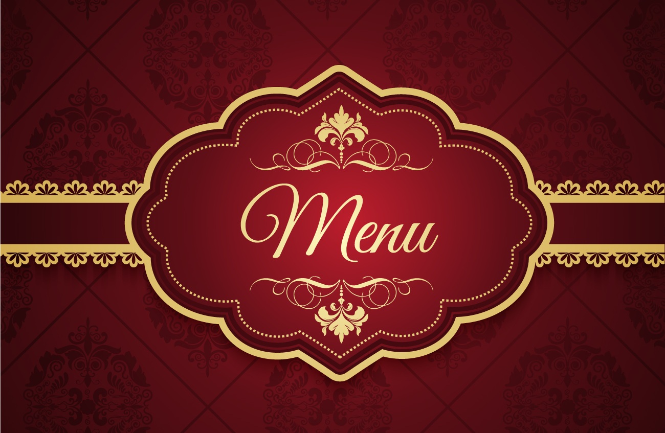 Menu options for Utsav Marriage garden, Bhopal
