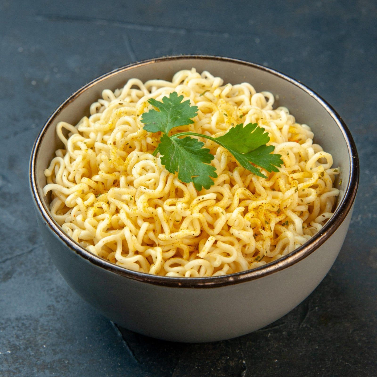 kids-maggi-counter-birthday-party-bhopal Freshly prepared Maggi served at a kids' birthday party at Utsav Marriage Garden, Bhopal.